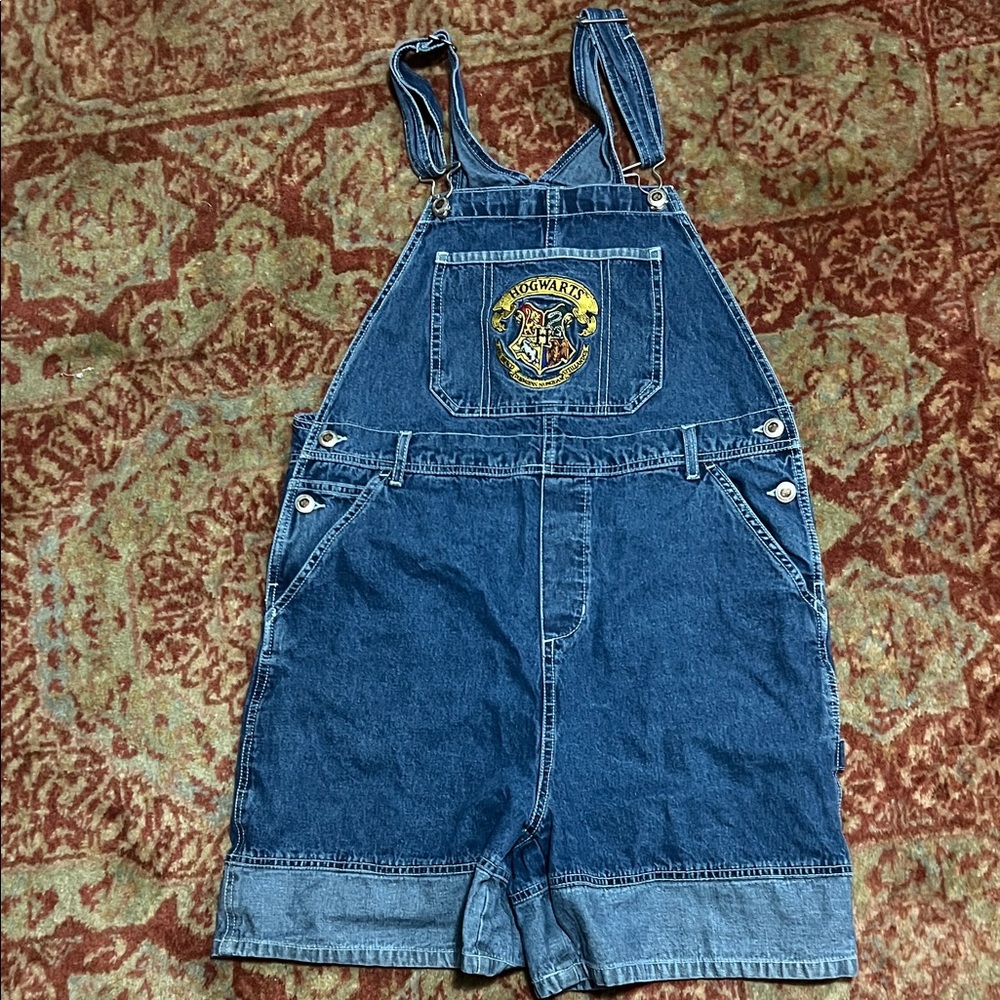Hogwarts Denim Overalls